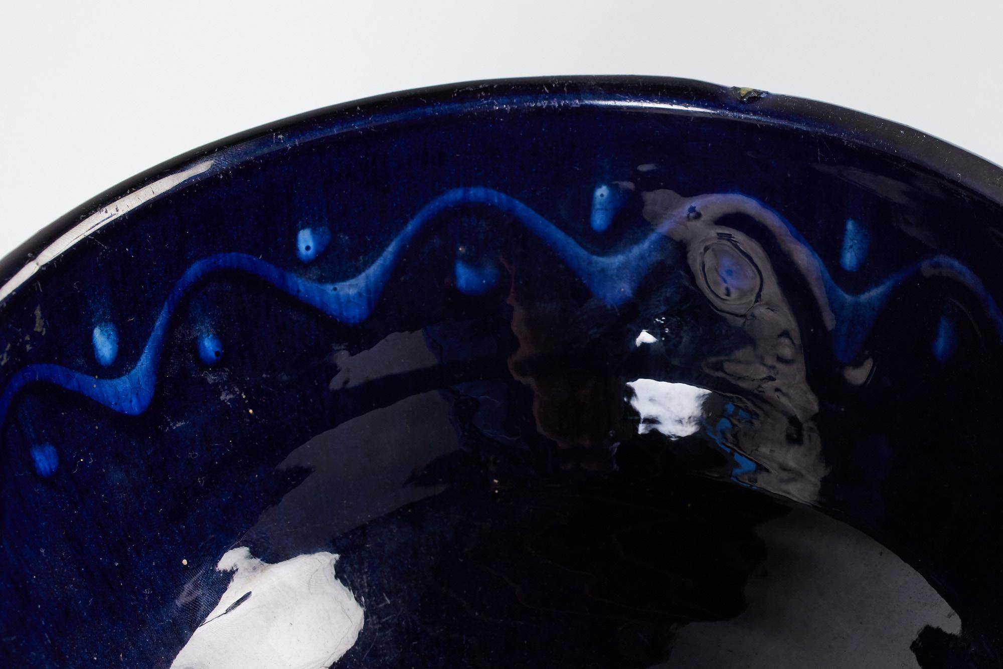 Ceramic Bowl from the Studio of Herman August Kähler For Sale 3
