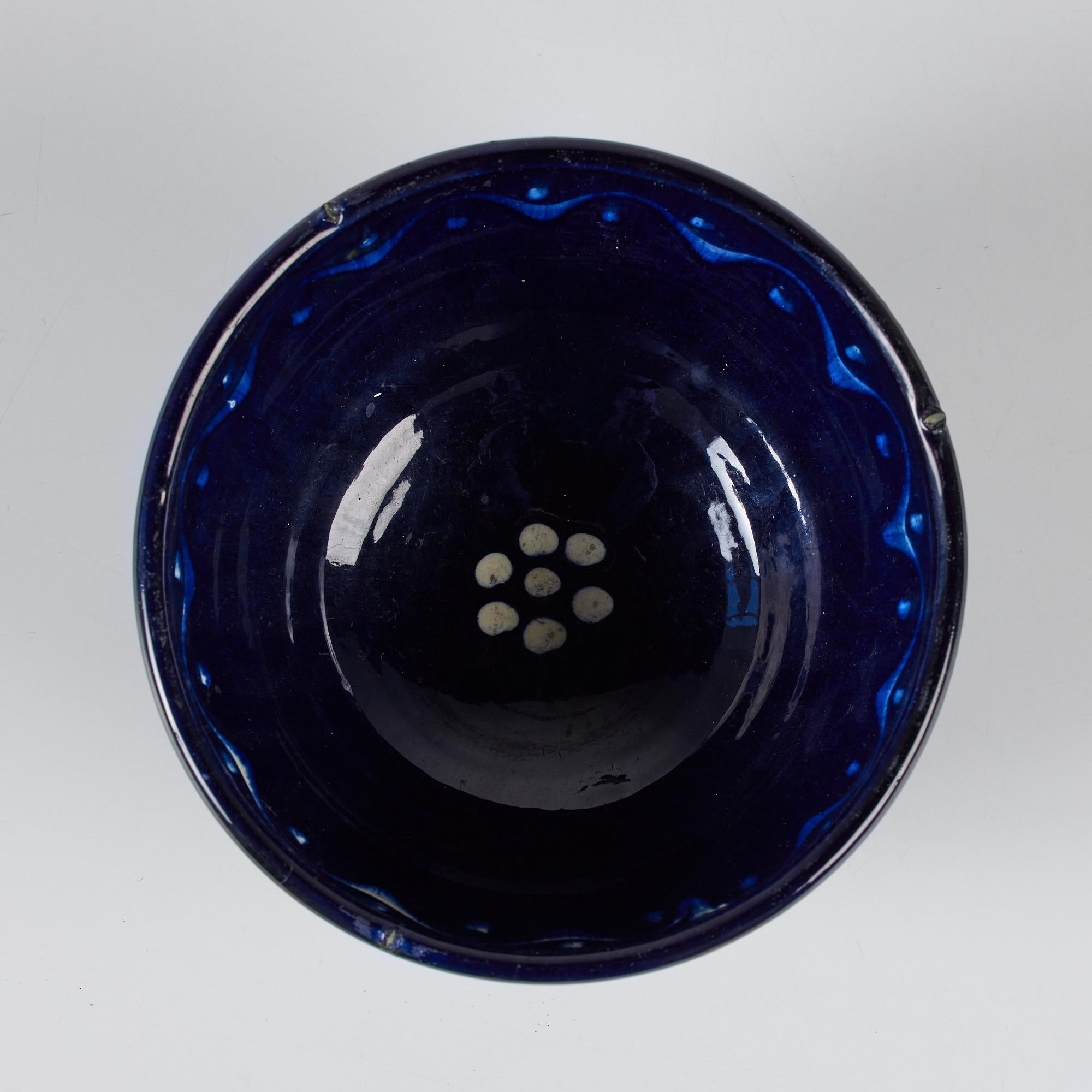 20th Century Ceramic Bowl from the Studio of Herman August Kähler For Sale