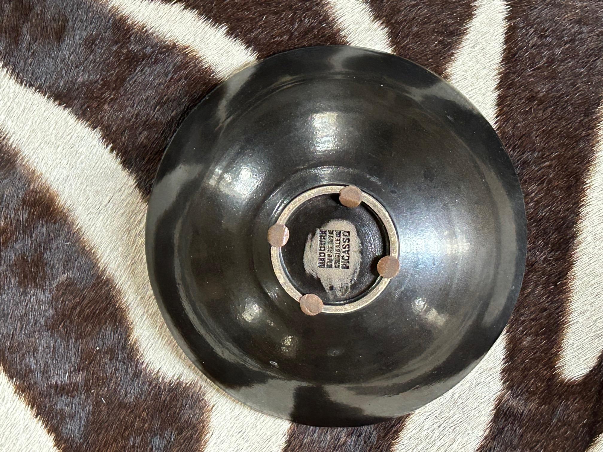 Ceramic Bowl Madoura Picasso, limited edition 