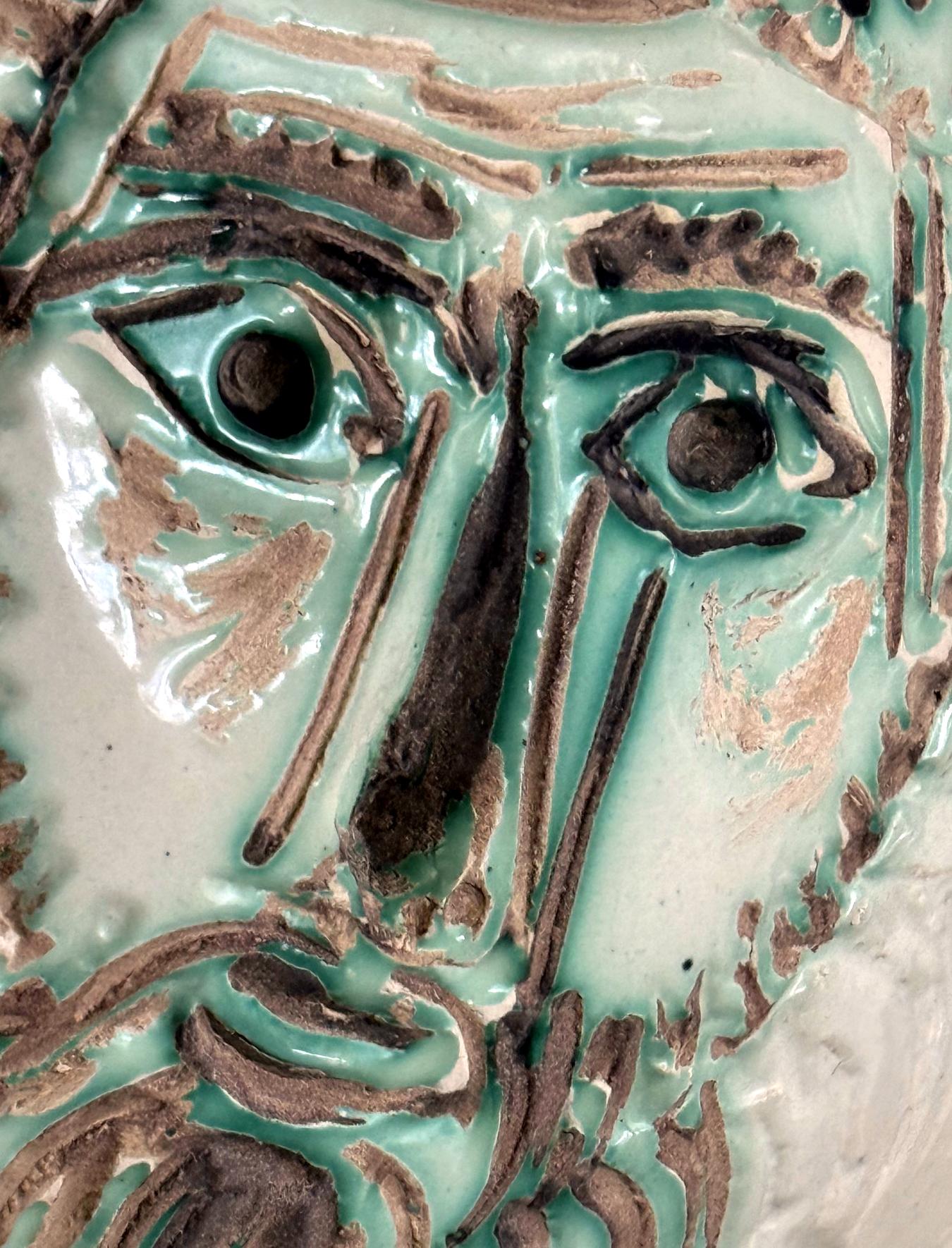 Ceramic Bowl Visage de Faune by Pablo Picasso en vente 5
