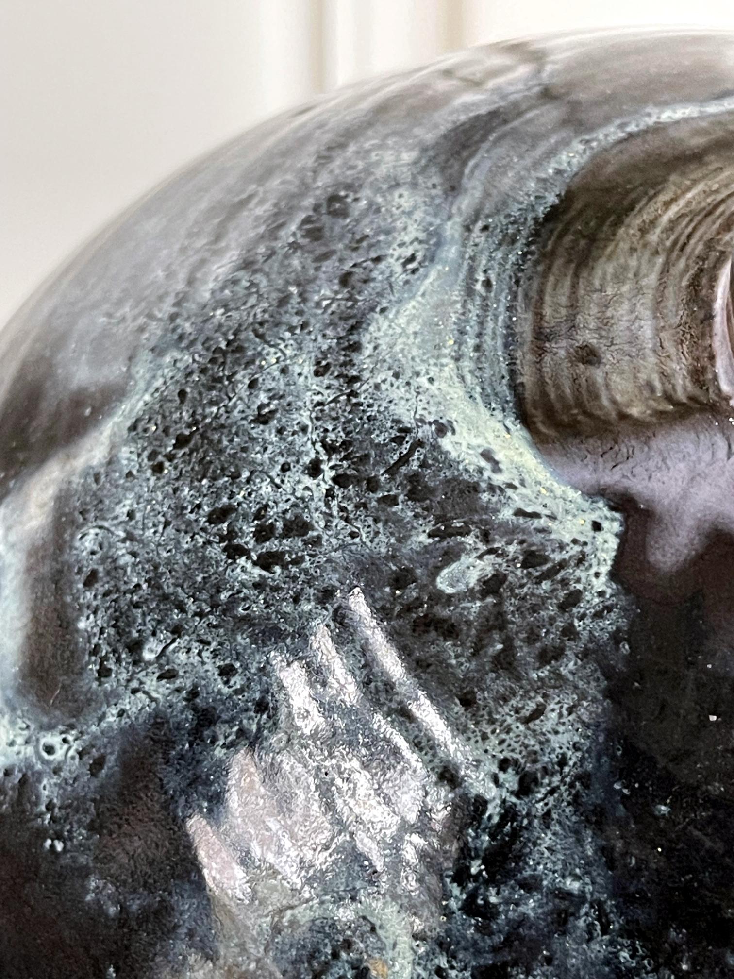 Bol en céramique à glaçure expressive de Beatrice Wood en vente 6