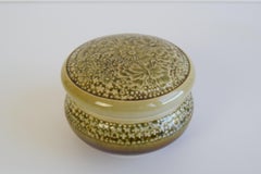 Boîte en céramique de Ditmar Urbach, années 1960.