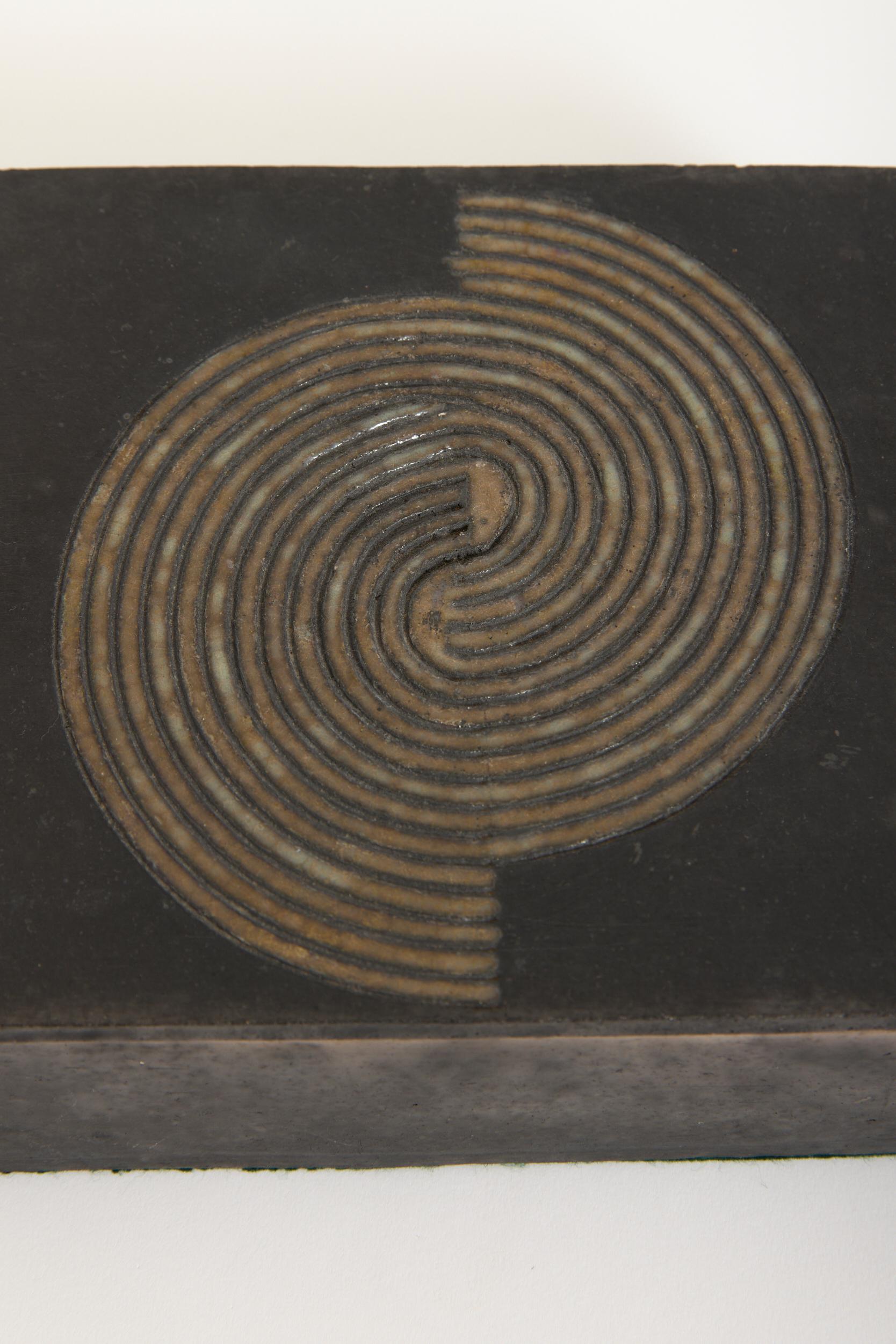 Late 20th Century Ceramic Box For Sale