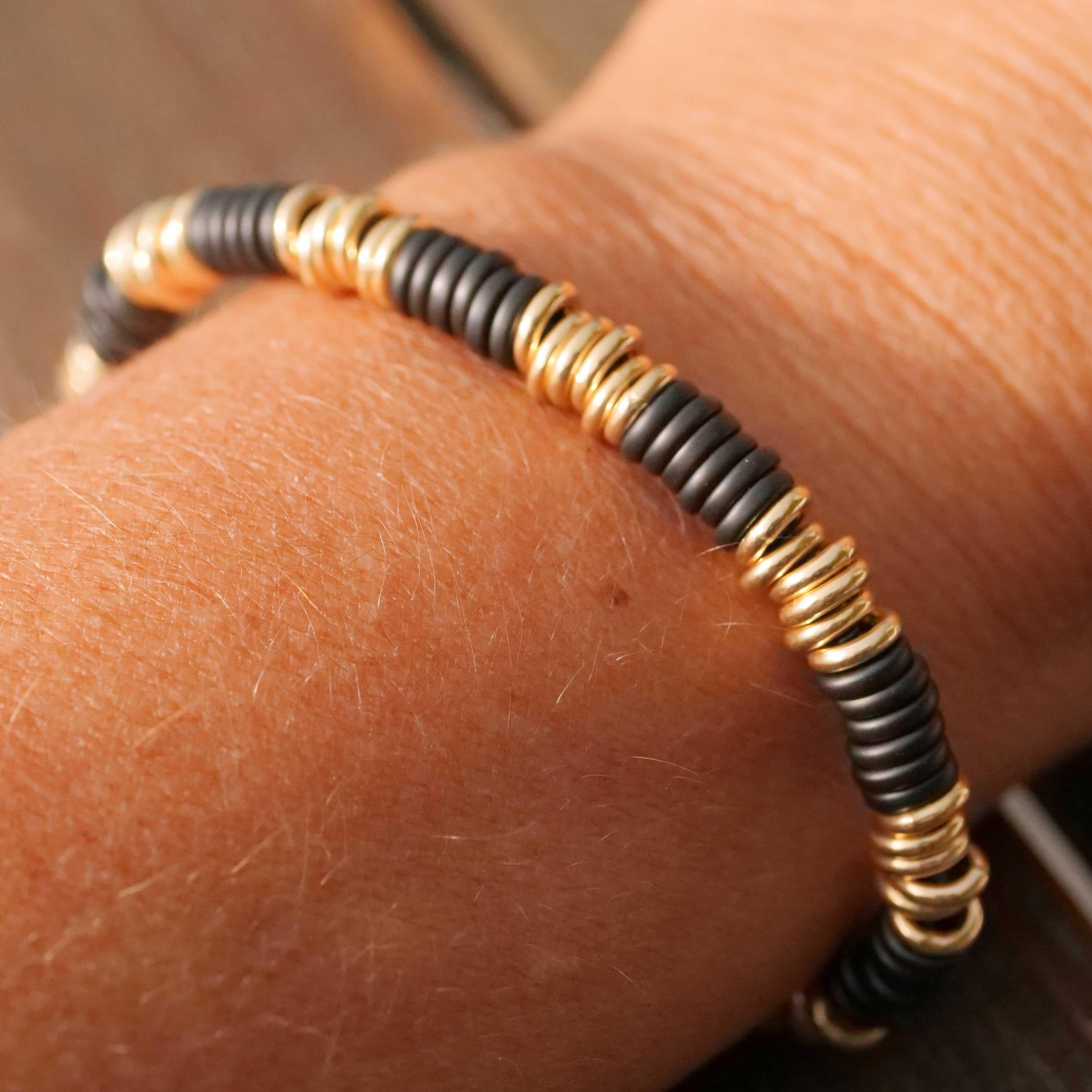 Bracelet en céramique de la populaire Loop Kollektion Silhouette Bentner Allemagne en vente 5