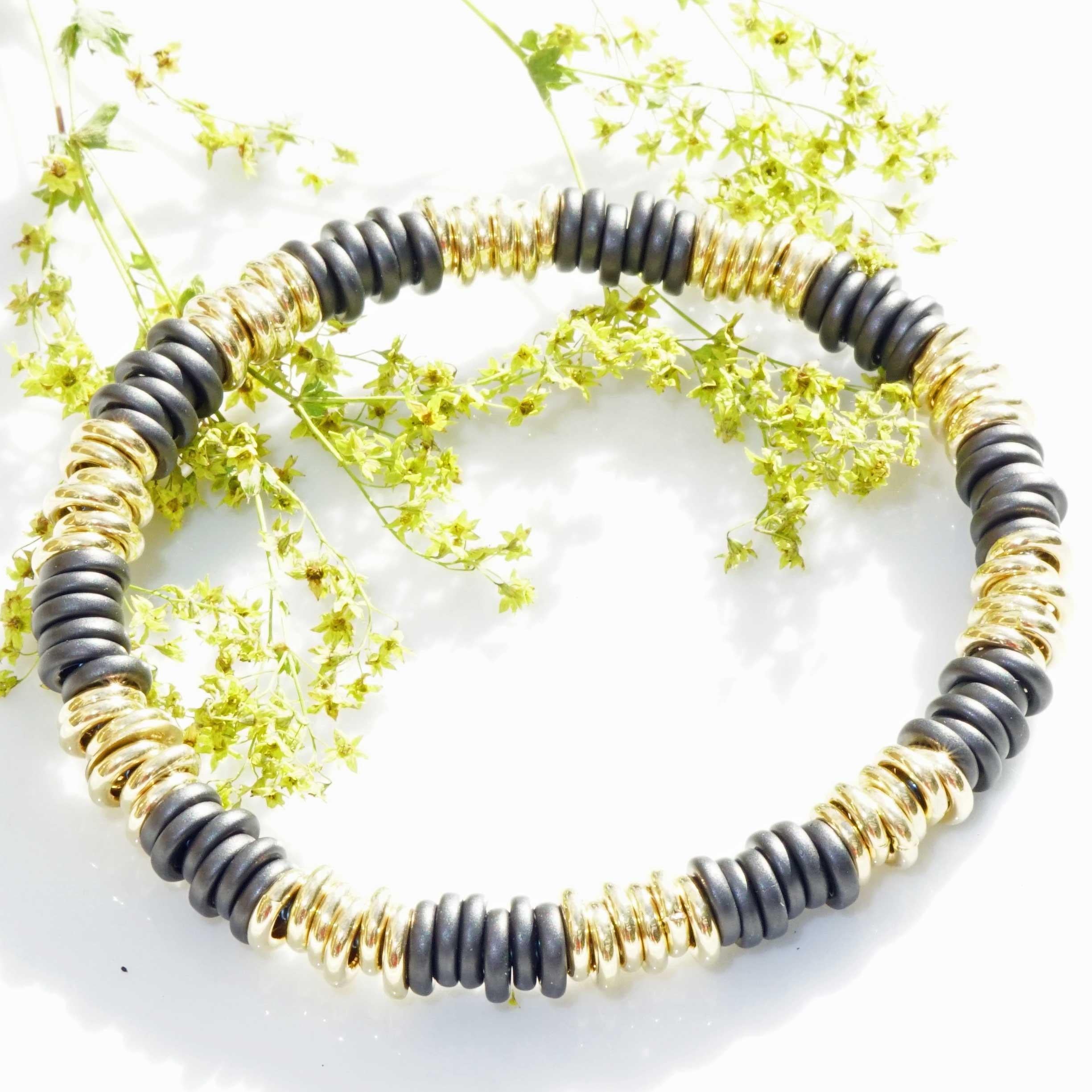 Moderne Bracelet en céramique de la populaire Loop Kollektion Silhouette Bentner Allemagne en vente