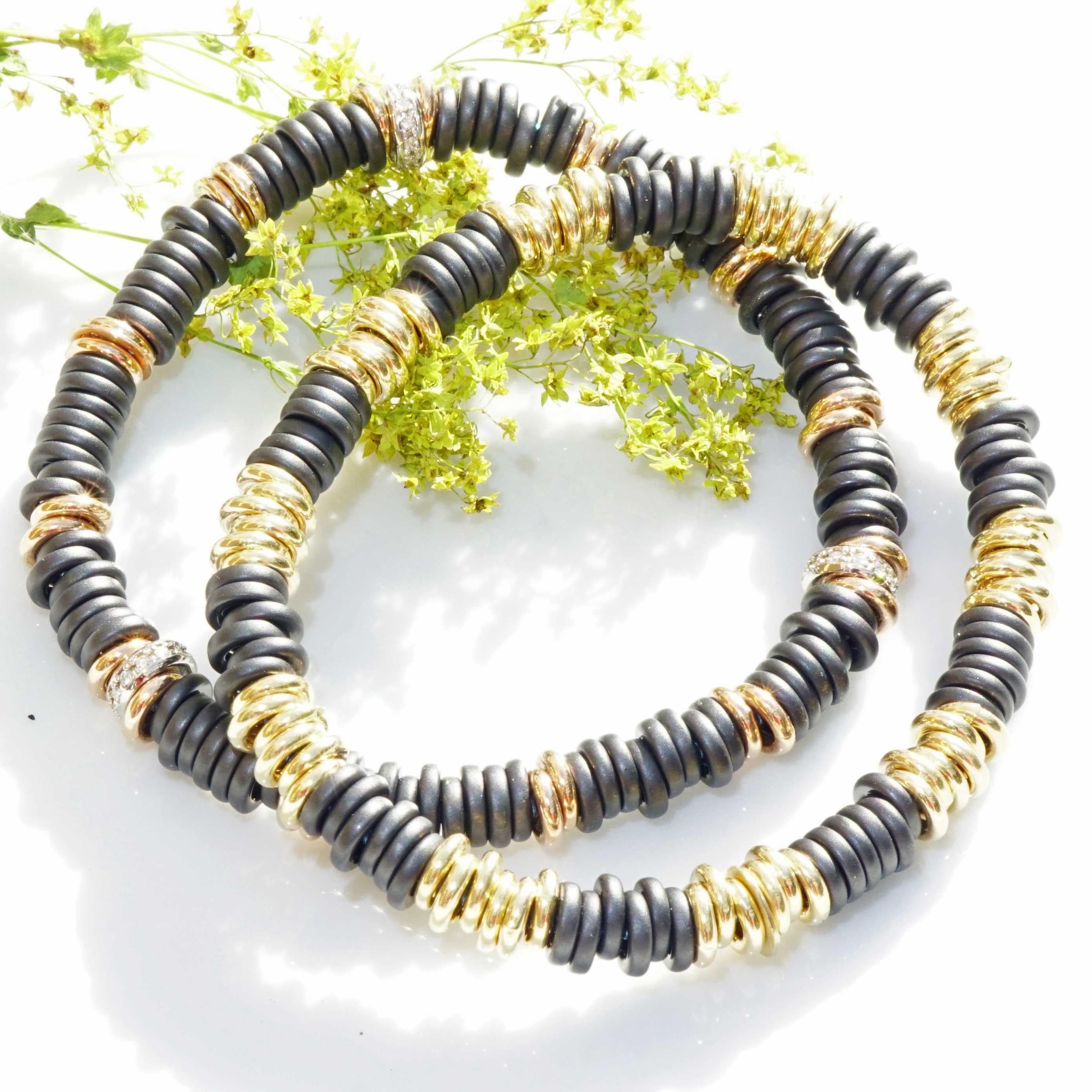 Bracelet en céramique de la populaire Loop Kollektion Silhouette Bentner Allemagne Neuf - En vente à Viena, Viena