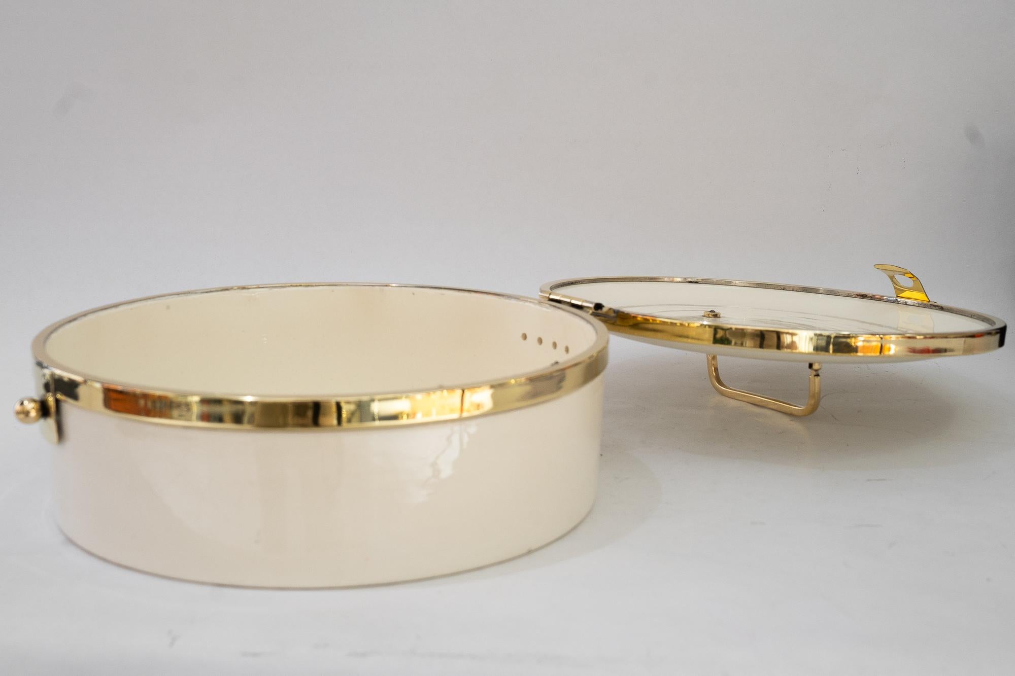 Early 20th Century Ceramic bread box vienna around 1920s