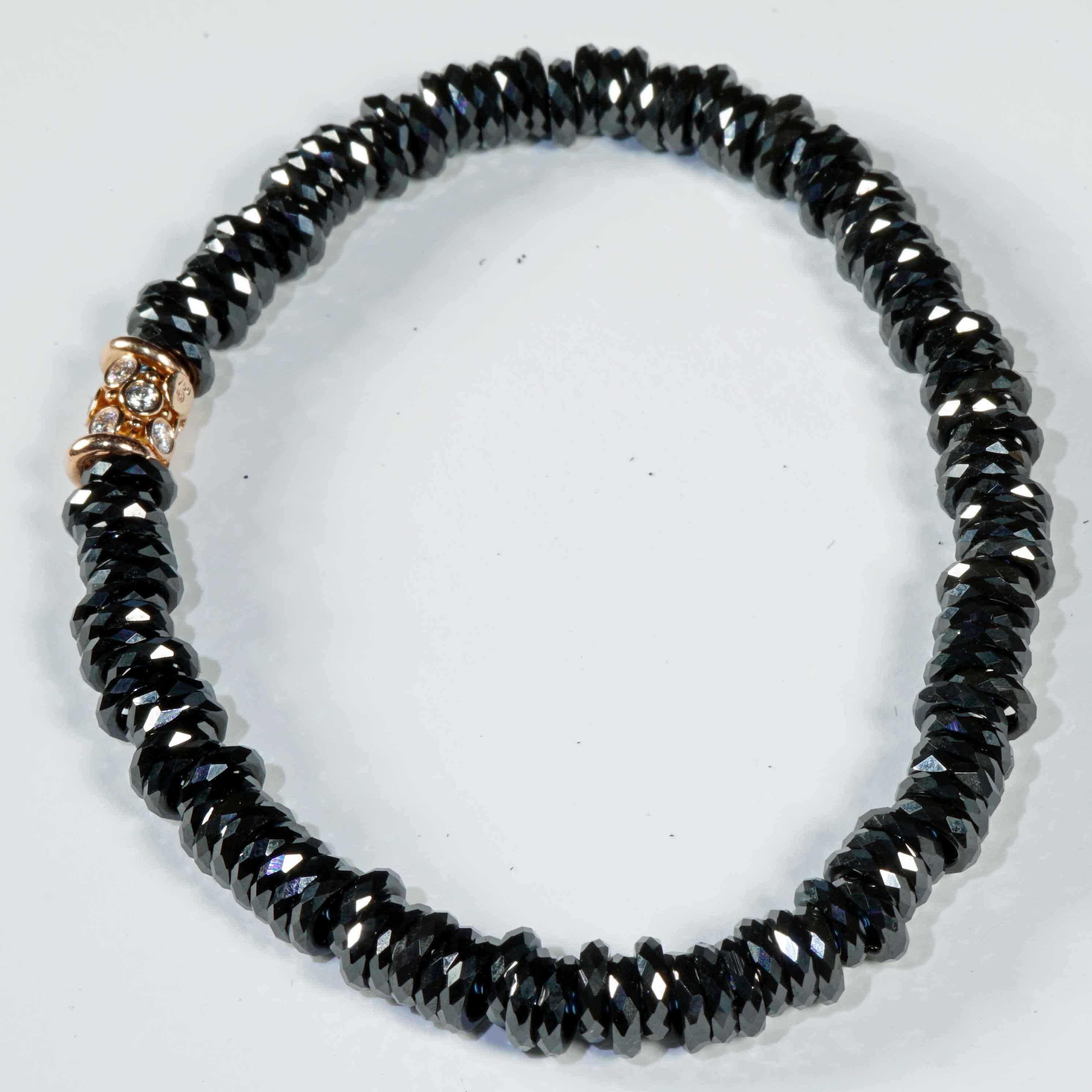 Bracelet en céramique Brilliante de la populaire Loop Kollektion Silhouette Allemagne en vente 4