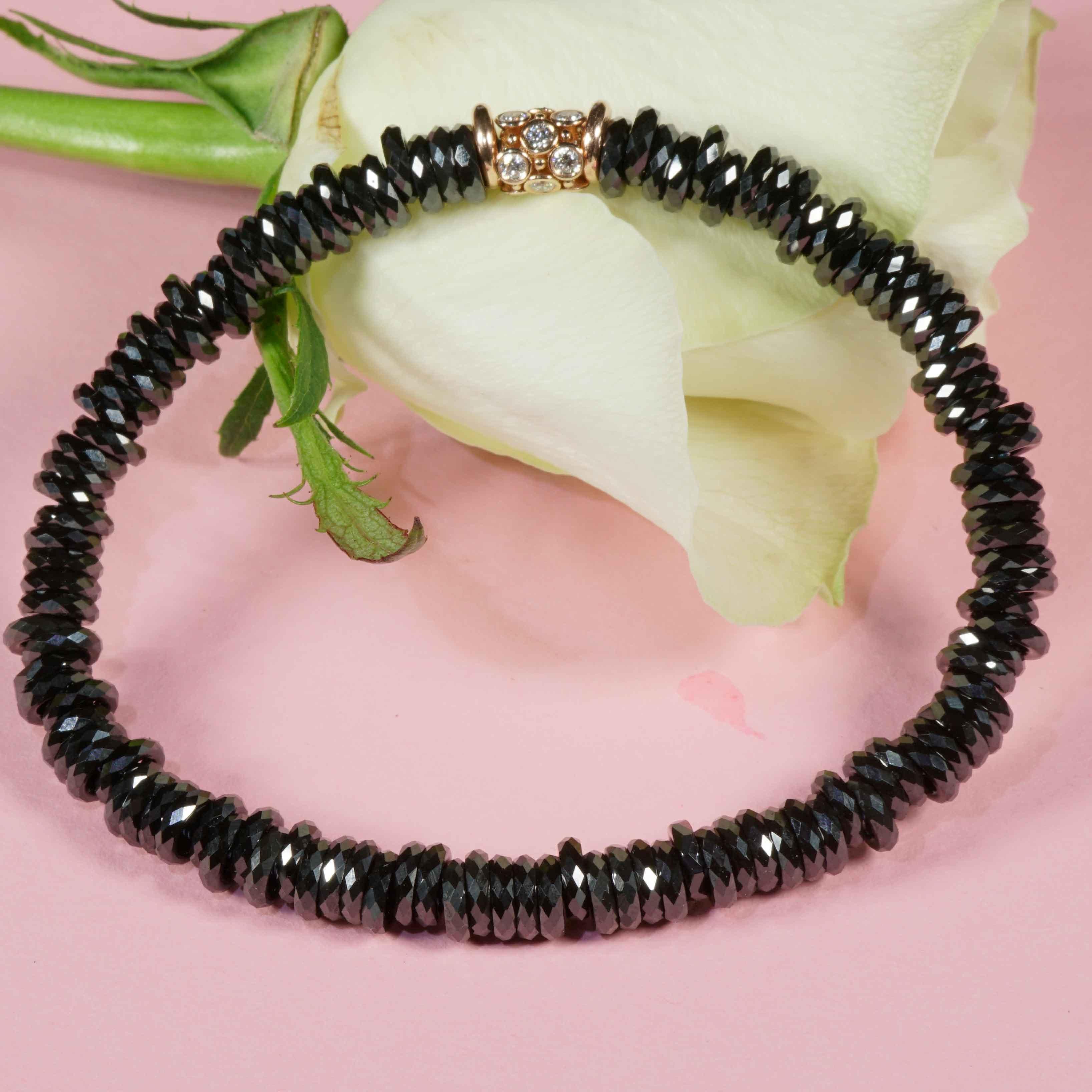 Bracelet en céramique Brilliante de la populaire Loop Kollektion Silhouette Allemagne en vente 5