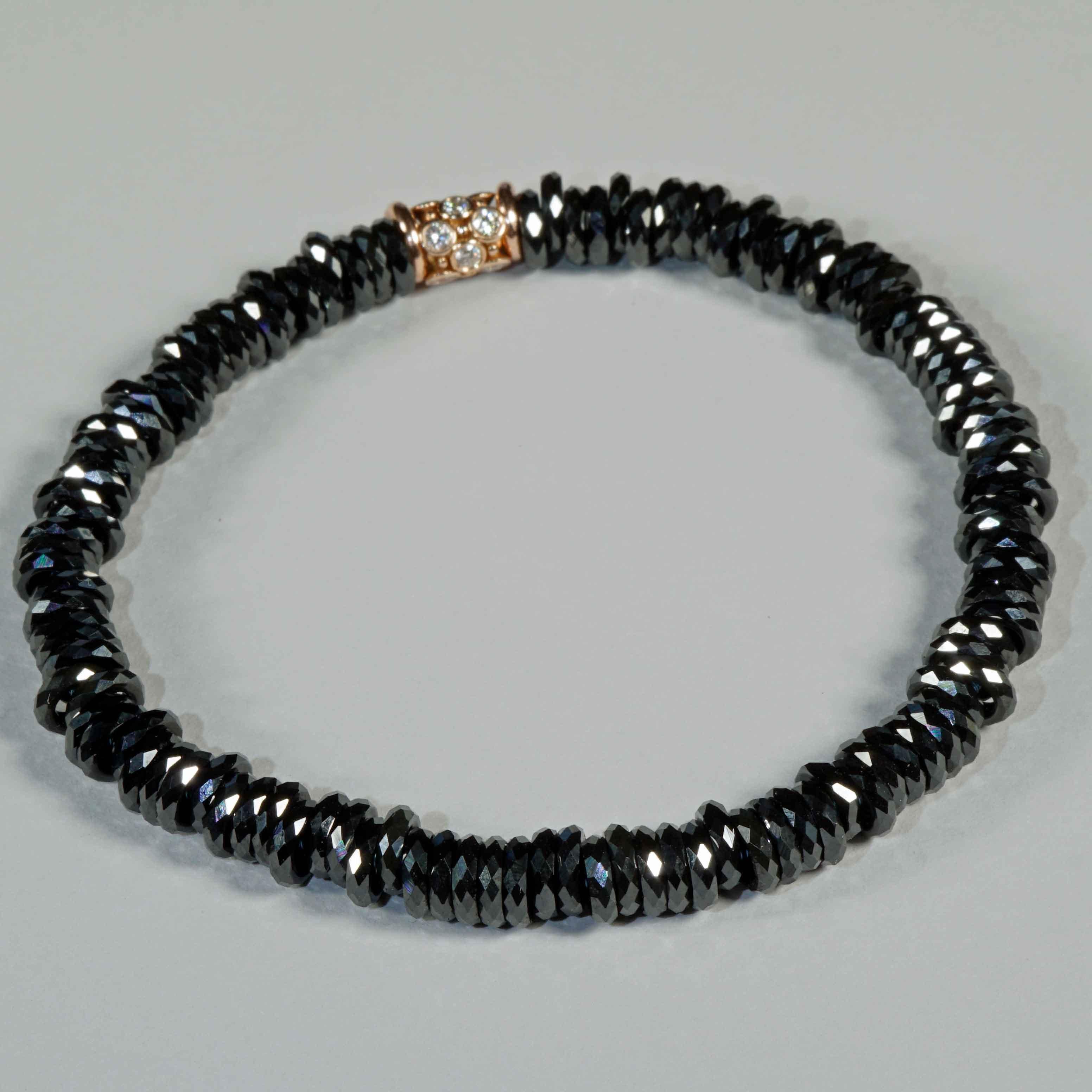 Bracelet en céramique Brilliante de la populaire Loop Kollektion Silhouette Allemagne en vente 6