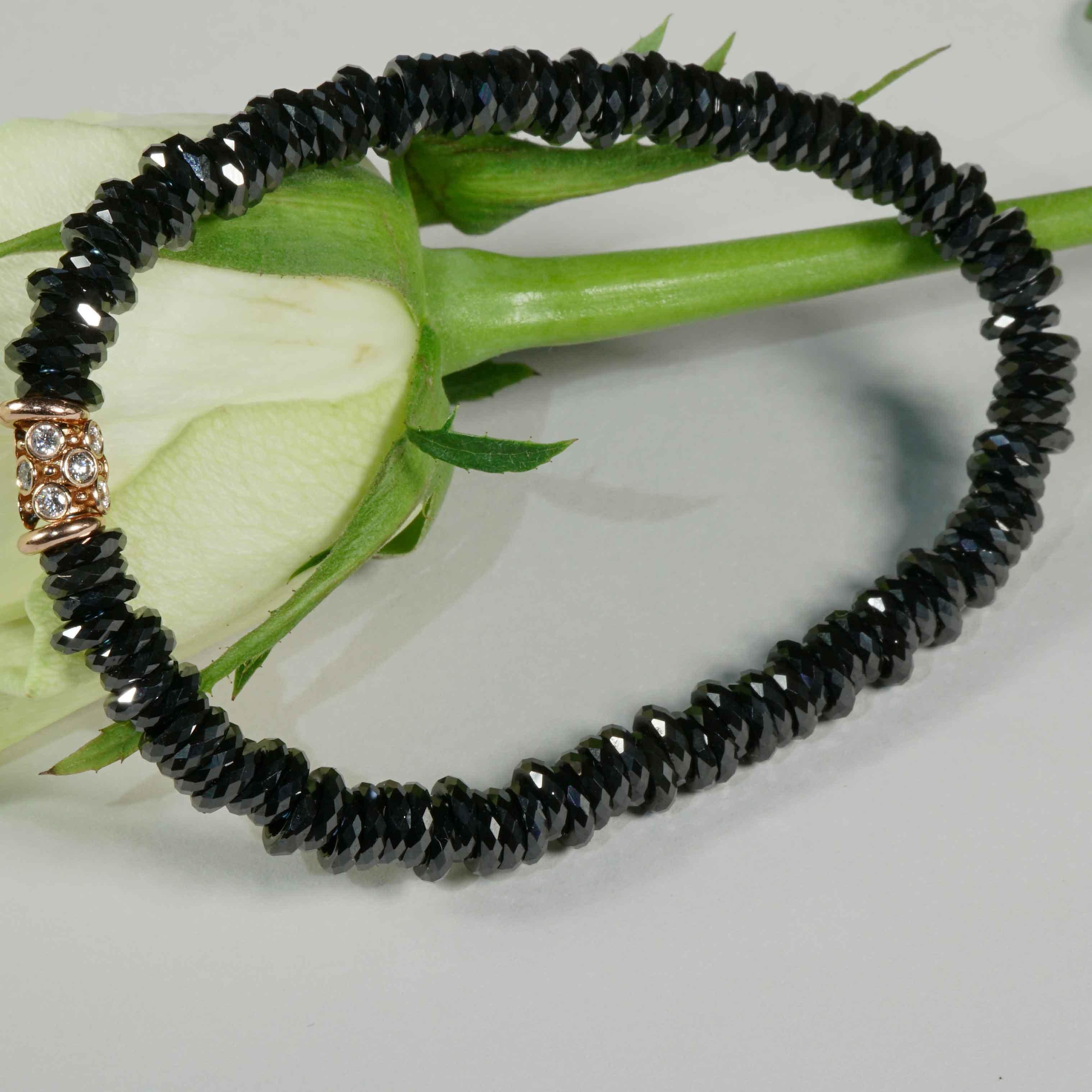 Bracelet en céramique Brilliante de la populaire Loop Kollektion Silhouette Allemagne en vente 7