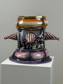 Ceramic 'Bucket' by Erik Grønborg