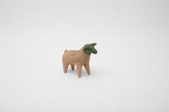 Ceramic Bull Candle Holder In The style of Picasso