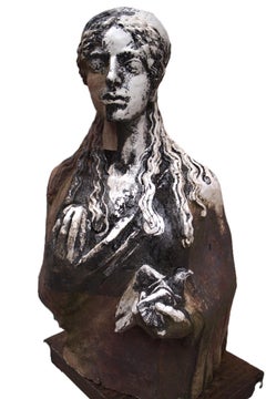 Ceramic Bust Sculpture "Kore - Eve" by Wojciech Dzienniak Contemporary Art 2010