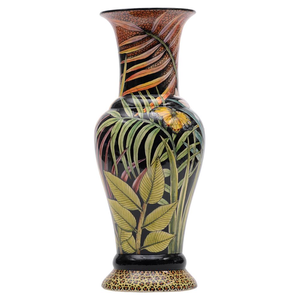 Fired Ceramic Butterfly  Vase , hand made in South Africa