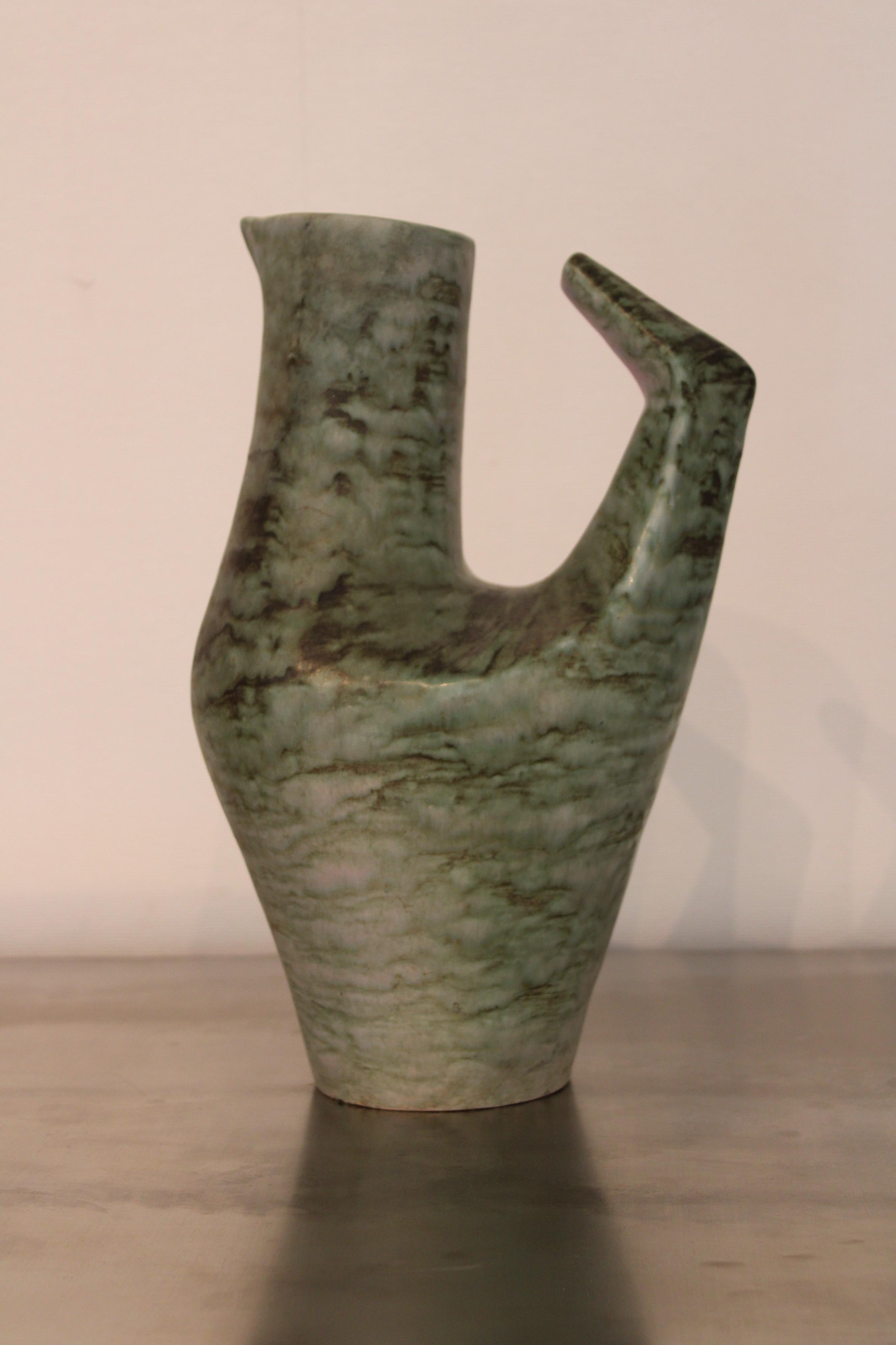 Jacques Blin (1920-1995)
Vase-pichet zoomorphe (ou vase 