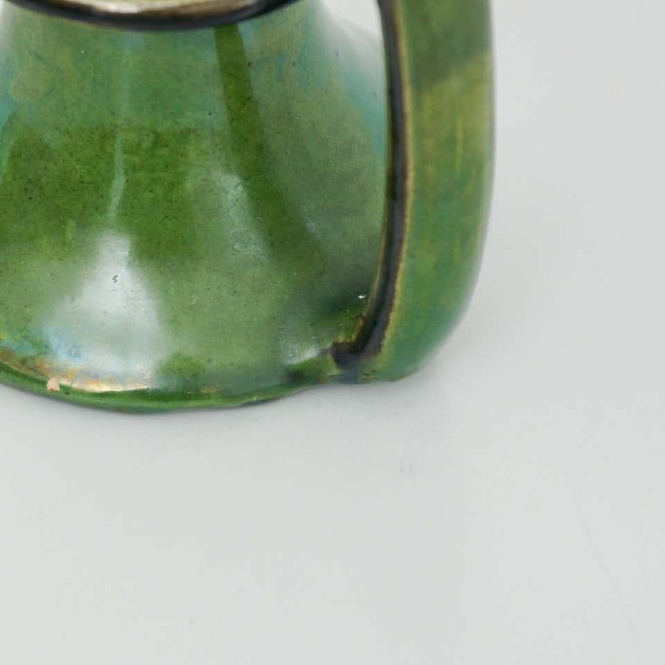 Portacandele in ceramica dell'artista catalano Diaz Costa, circa 1960 in vendita 3