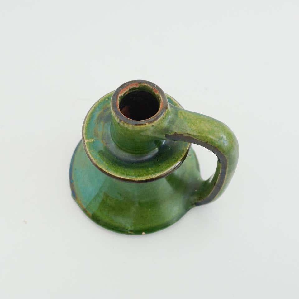 Ceramic Candle Holder by Catalan artist Diaz Costa, circa 1960 For Sale 5