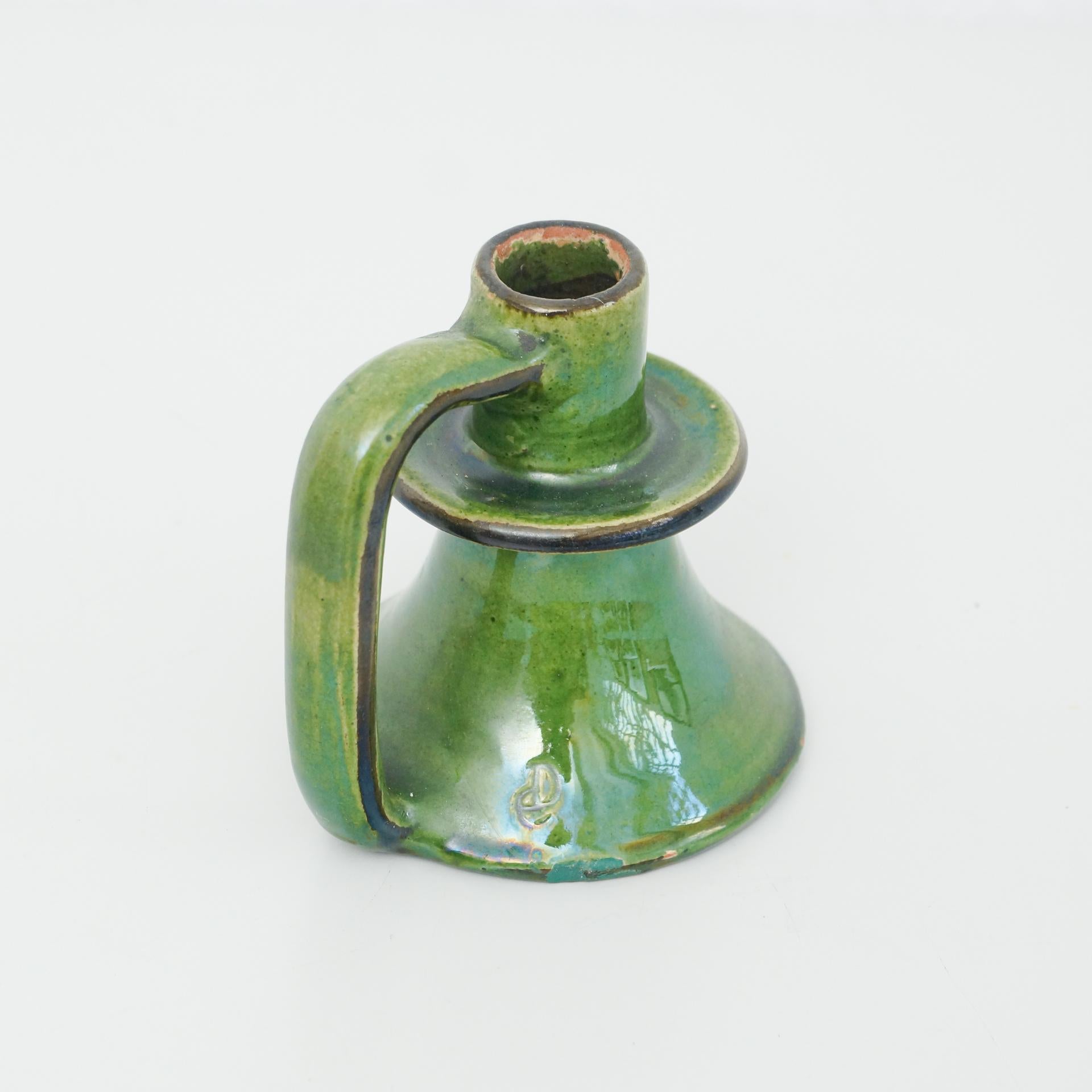 Ceramic candle holder by Catalan artist Diaz Costa, circa 1960.


In original condition, with minor wear consistent of age and use, preserving a beautiul patina.