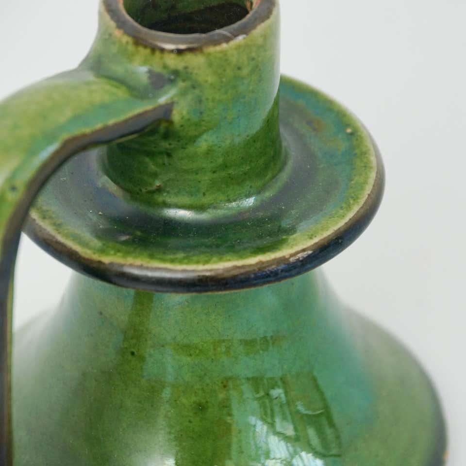 Ceramic Candle Holder by Catalan artist Diaz Costa, circa 1960 For Sale 2