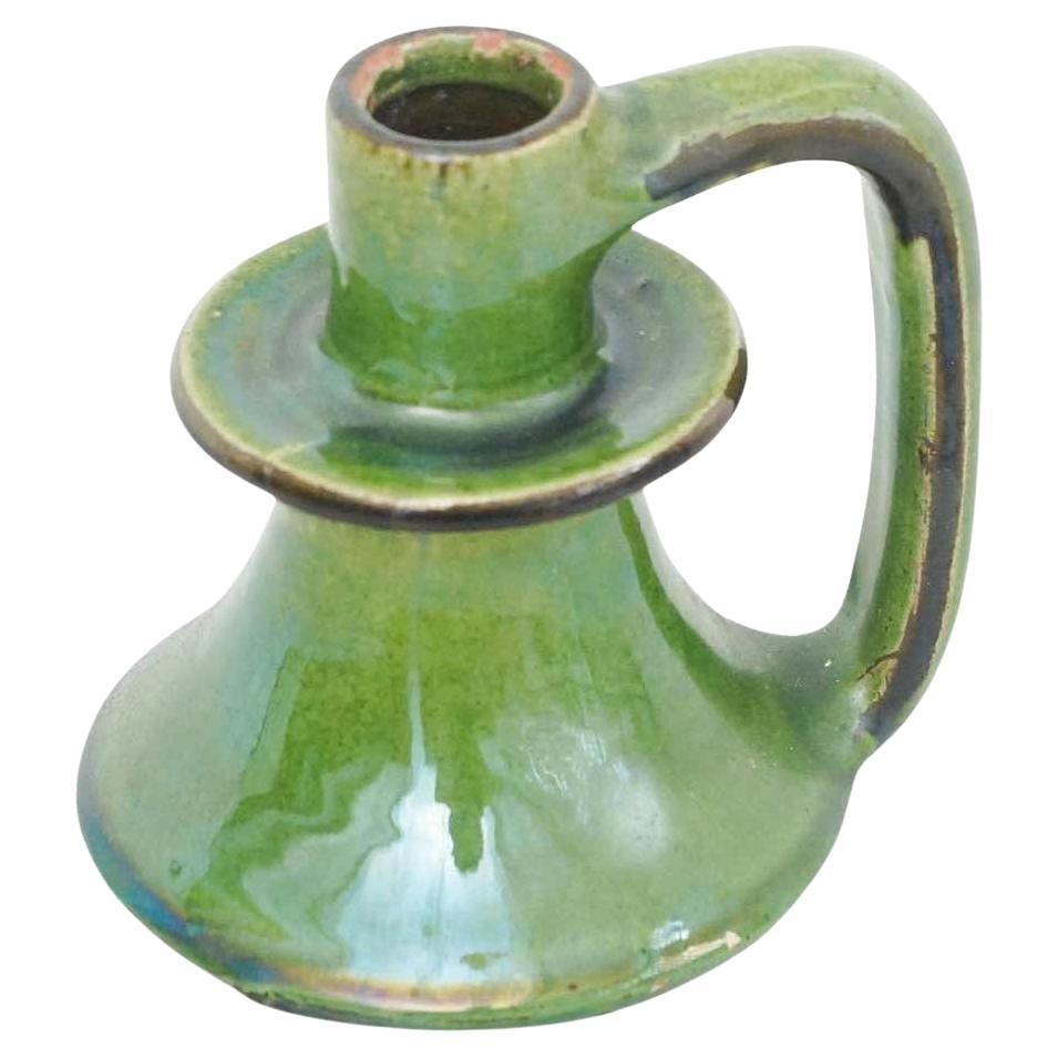 Portacandele in ceramica dell'artista catalano Diaz Costa, circa 1960 in vendita