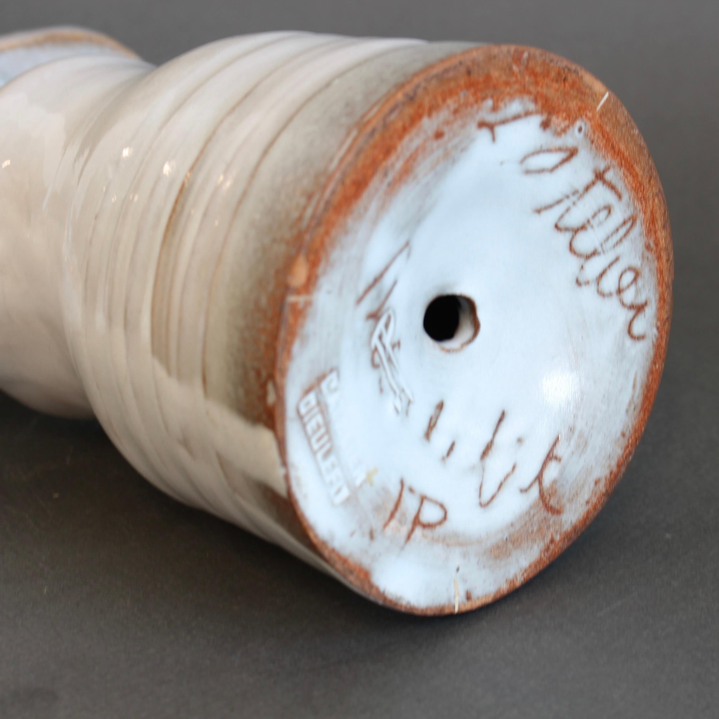 Bougeoir en céramique / Sculpture 'Pottery Porter' de Jacques Pouchain en vente 8