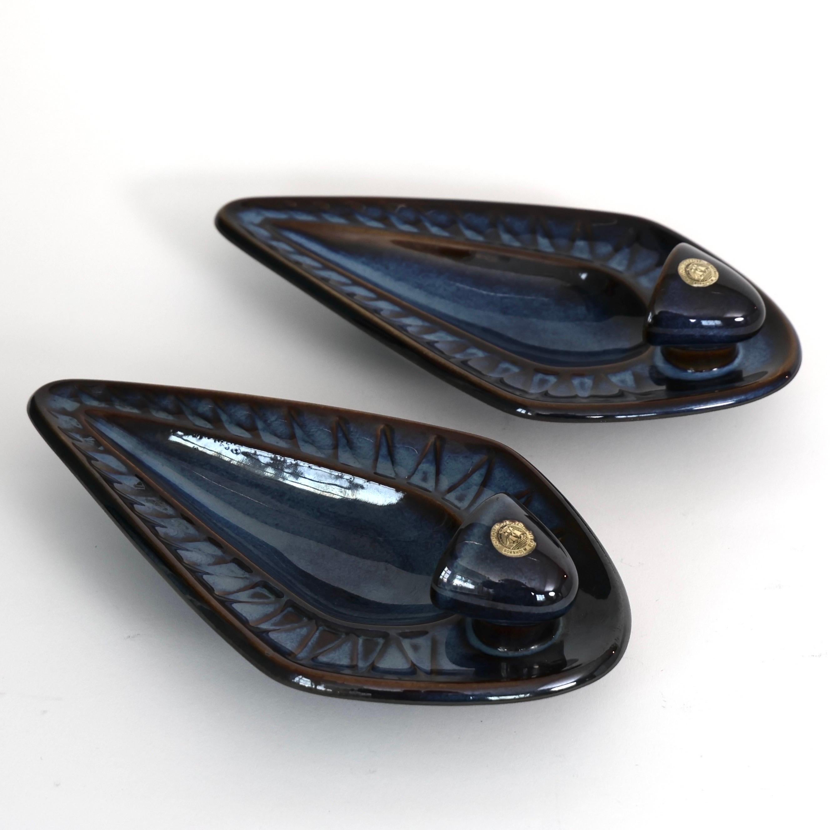 Ceramic Candle Sconces by Einar Johansen for Søholm, 1970s, Denmark For Sale 2