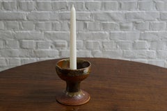 Ceramic candlestick by Axella, Denmark, 1960's