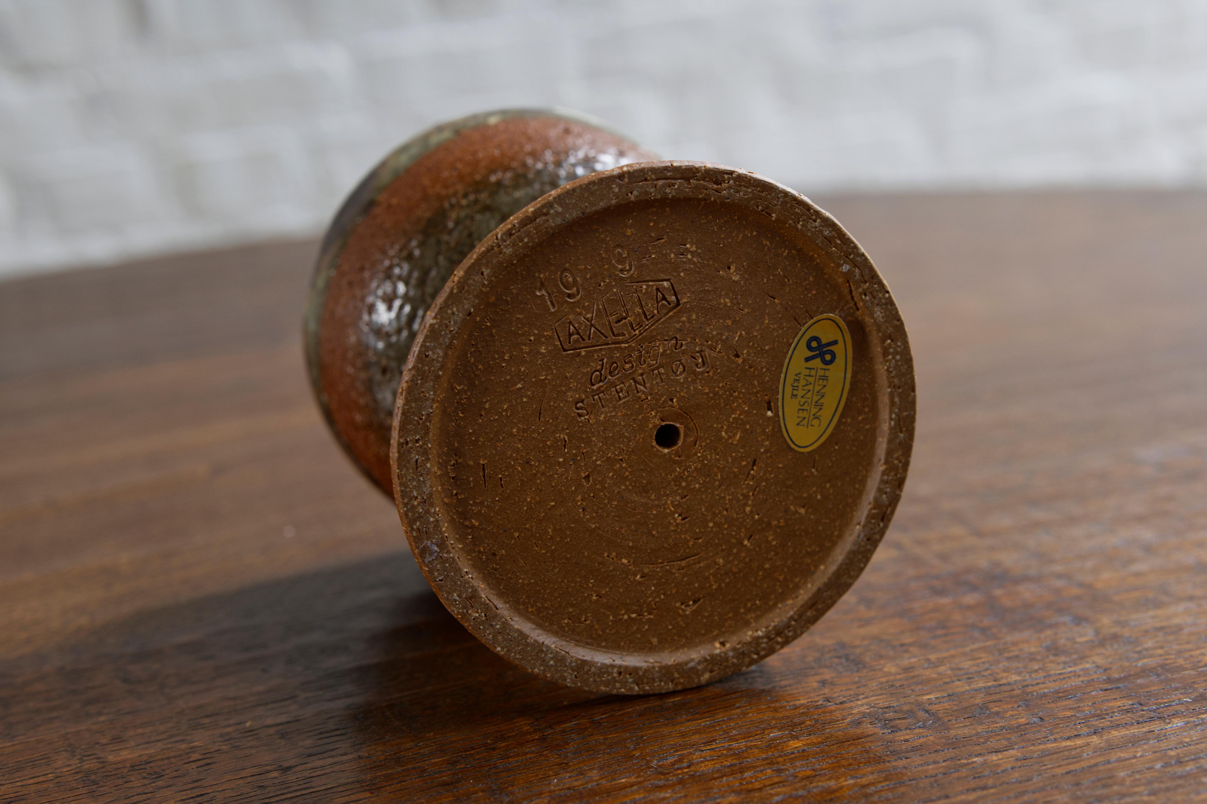 Bougeoir en céramique Axella, Danemark, années 1960 en vente 1