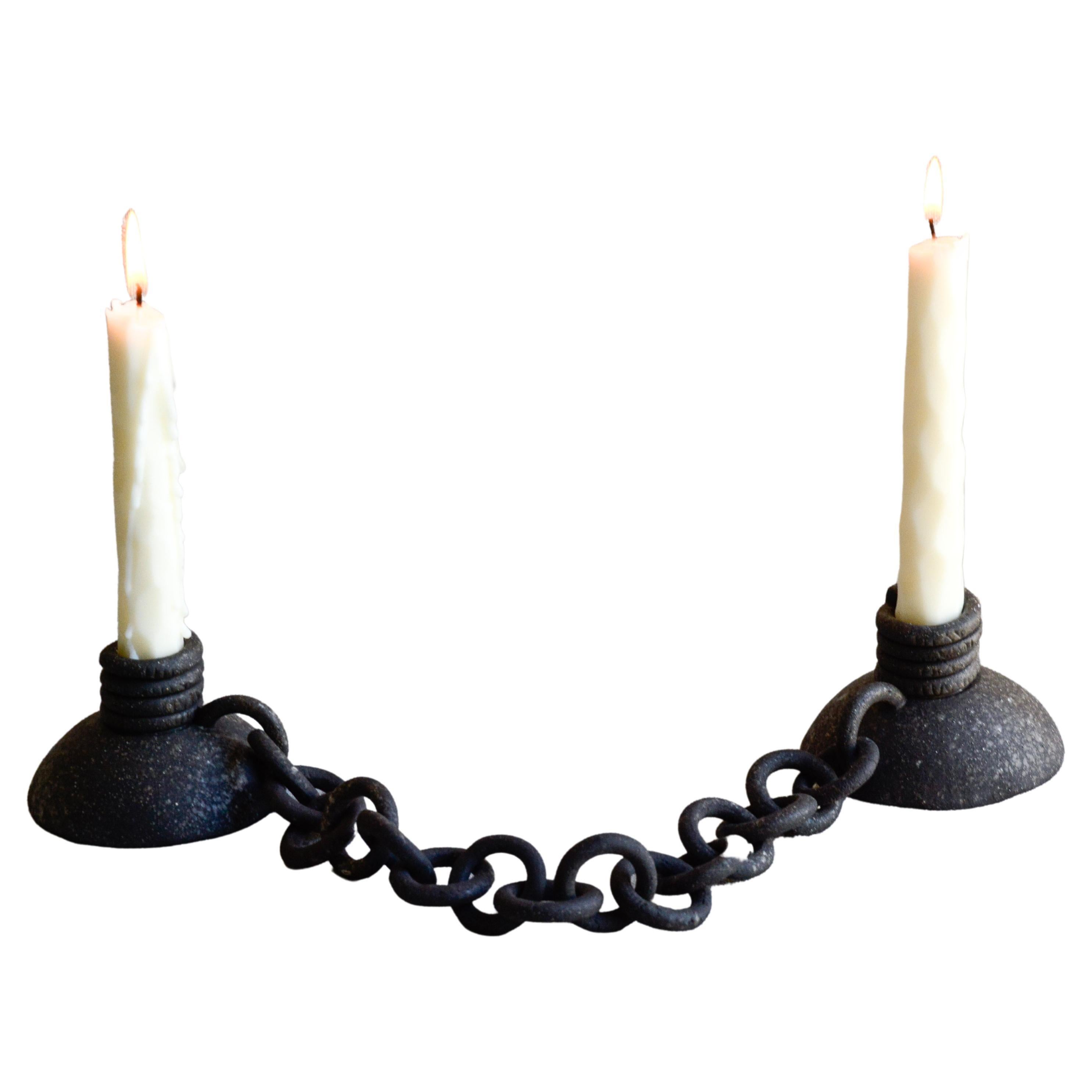 Ceramic Candlestick Holder