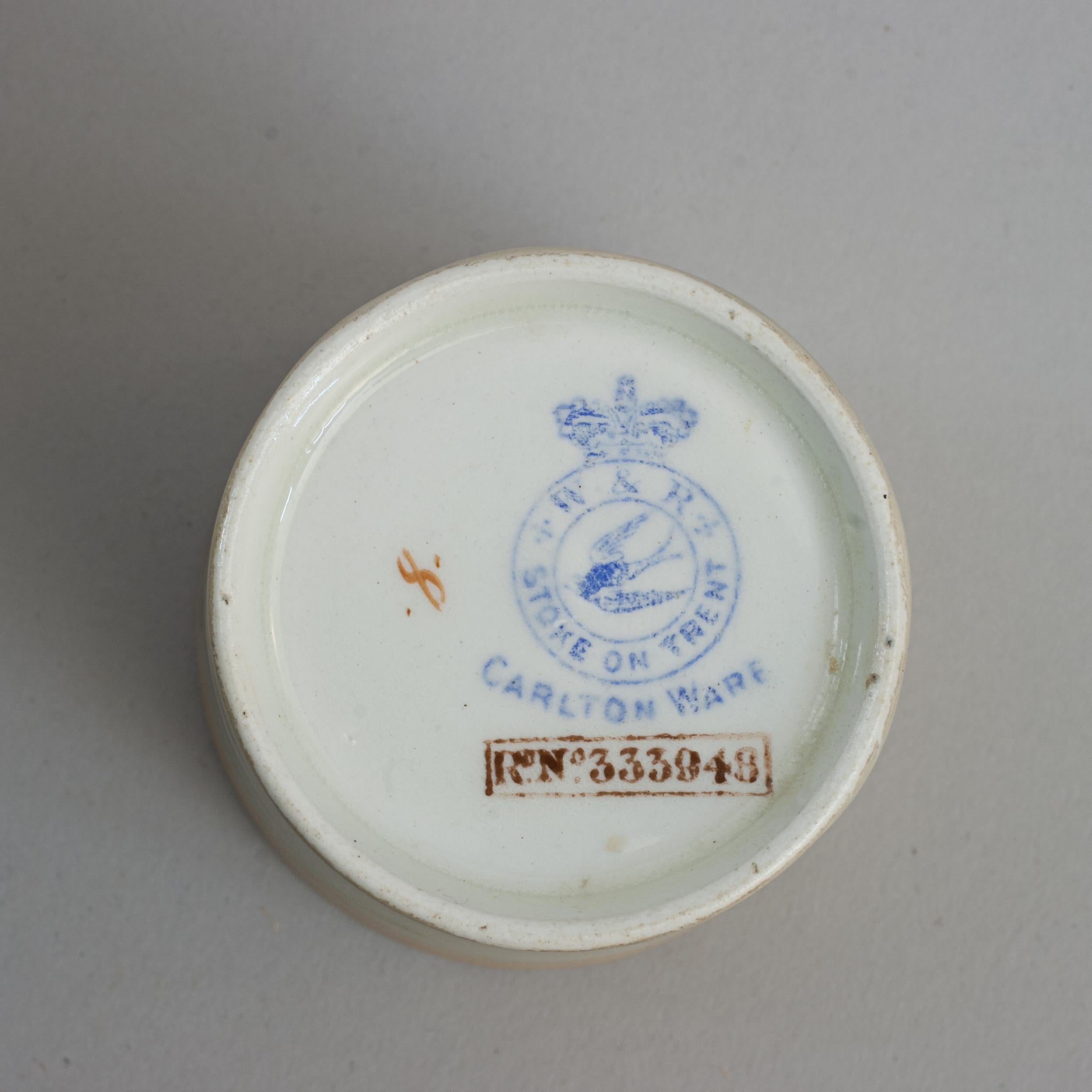 20th Century Ceramic Carlton Ware Golf Beaker For Sale