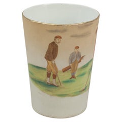 Ceramic Carlton Ware Golf Beaker