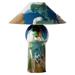 Used Ceramic Carousel Table Lamp by Episode Studio