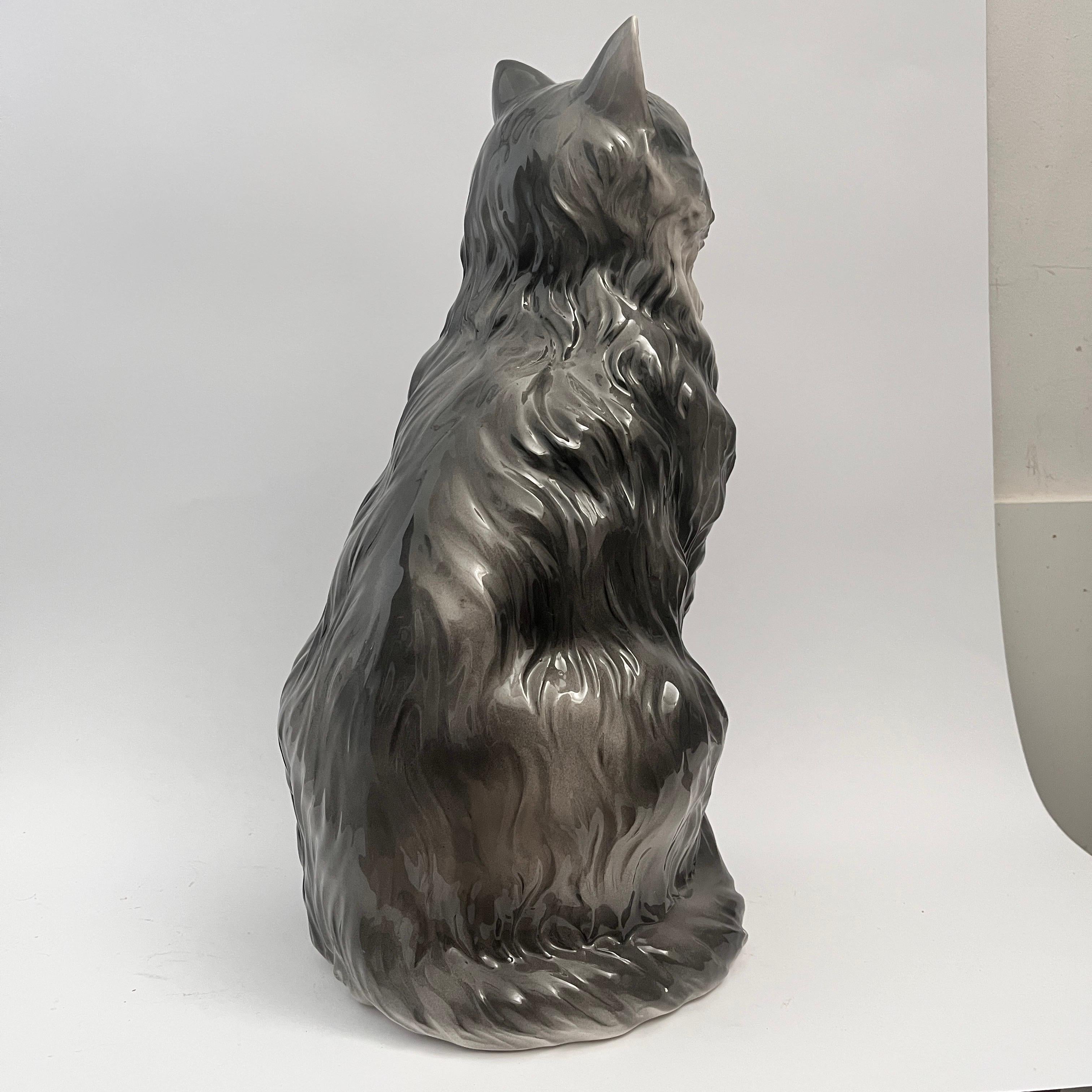 Gato de cerámica de Ceramiche Boxer en venta 5