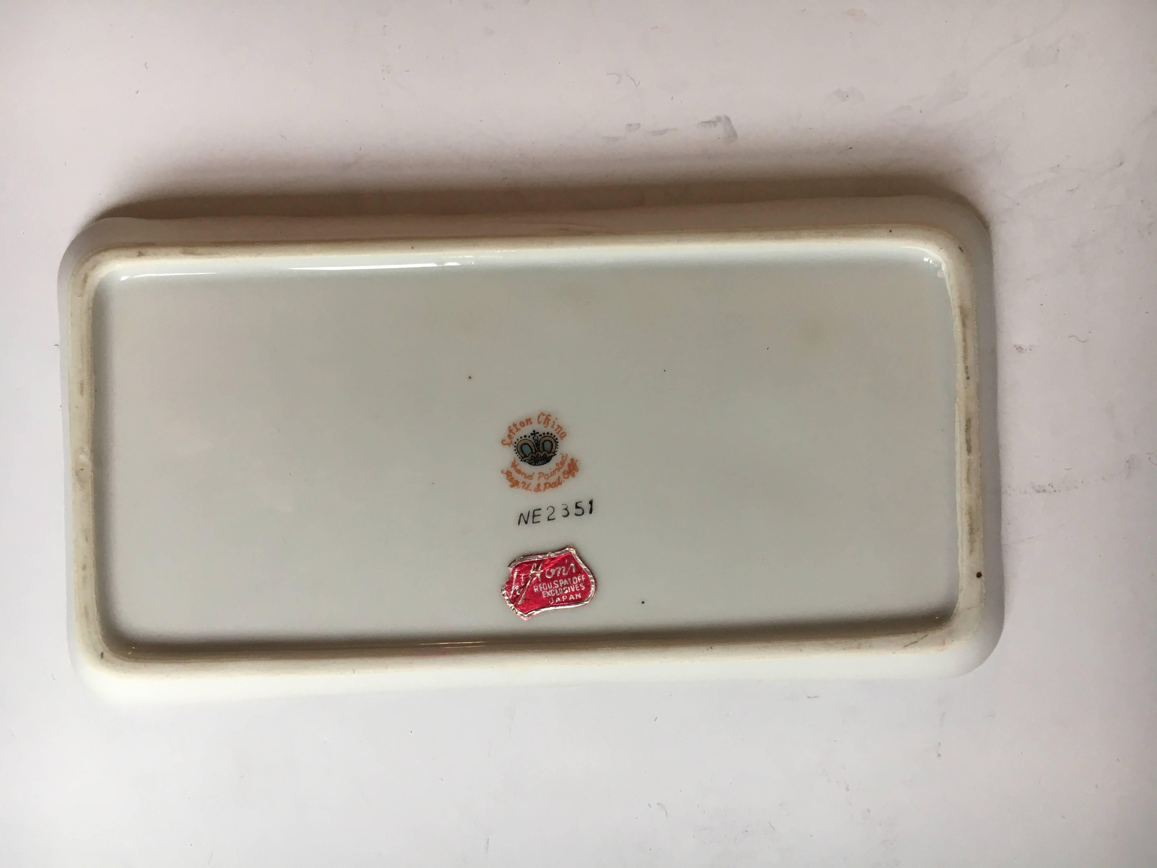 Mid-Century Modern Ceramic Catch-All Tray