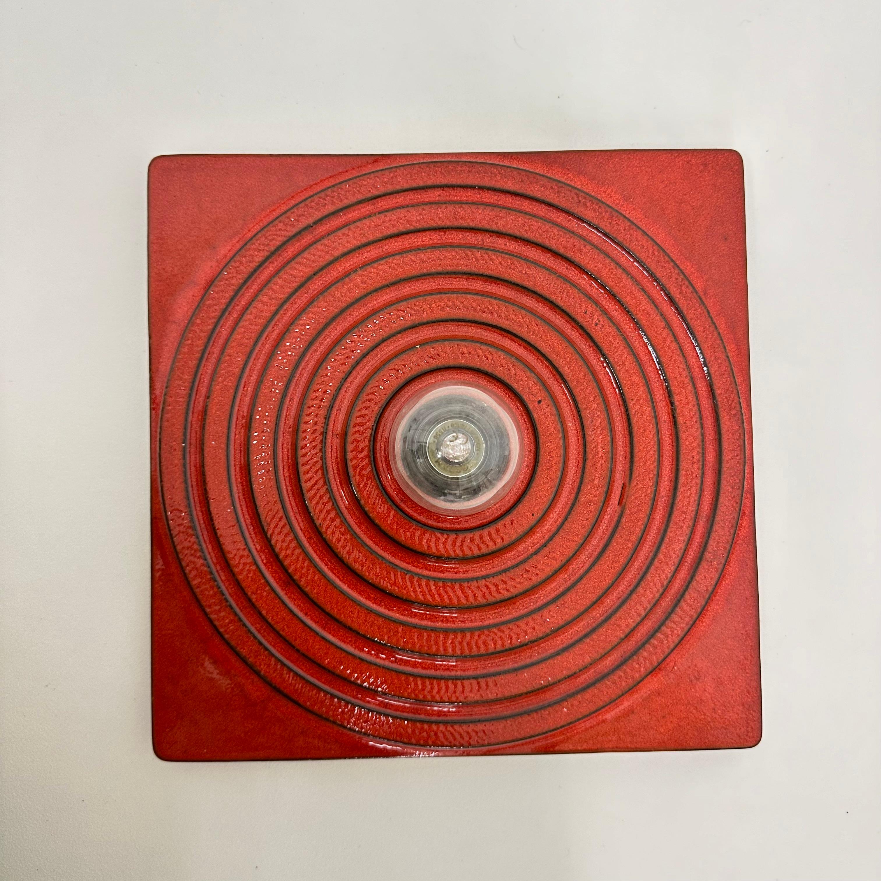 Ceramic ceiling  lamp , 1970's Germany For Sale 5