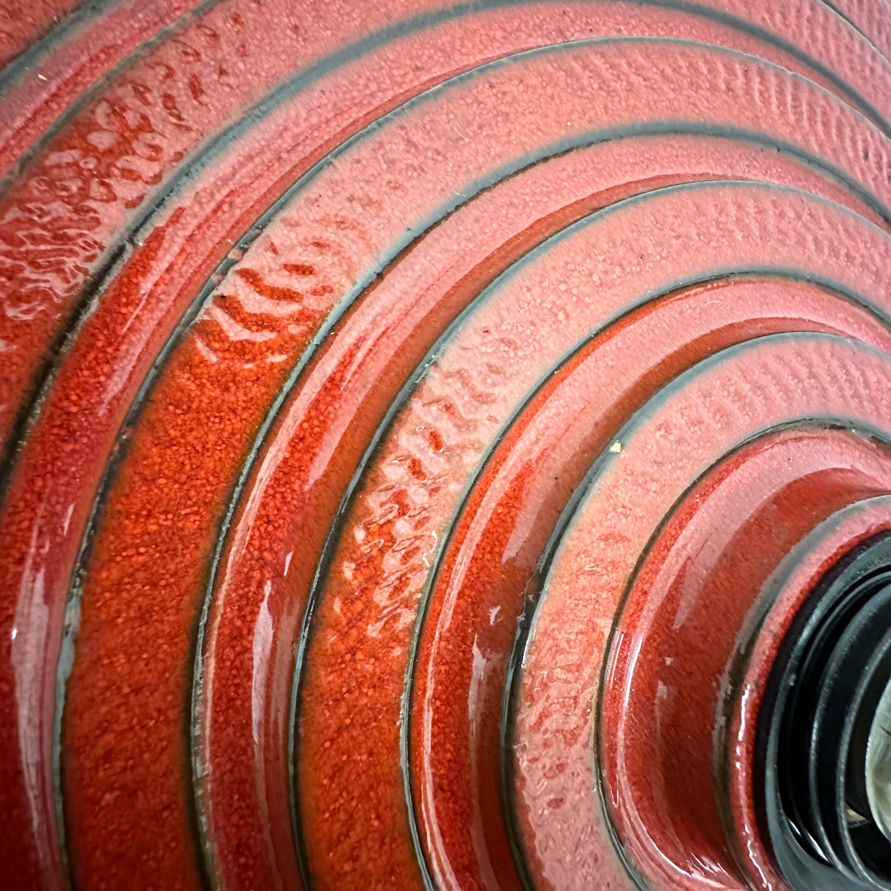 Ceramic ceiling  lamp , 1970's Germany For Sale 13