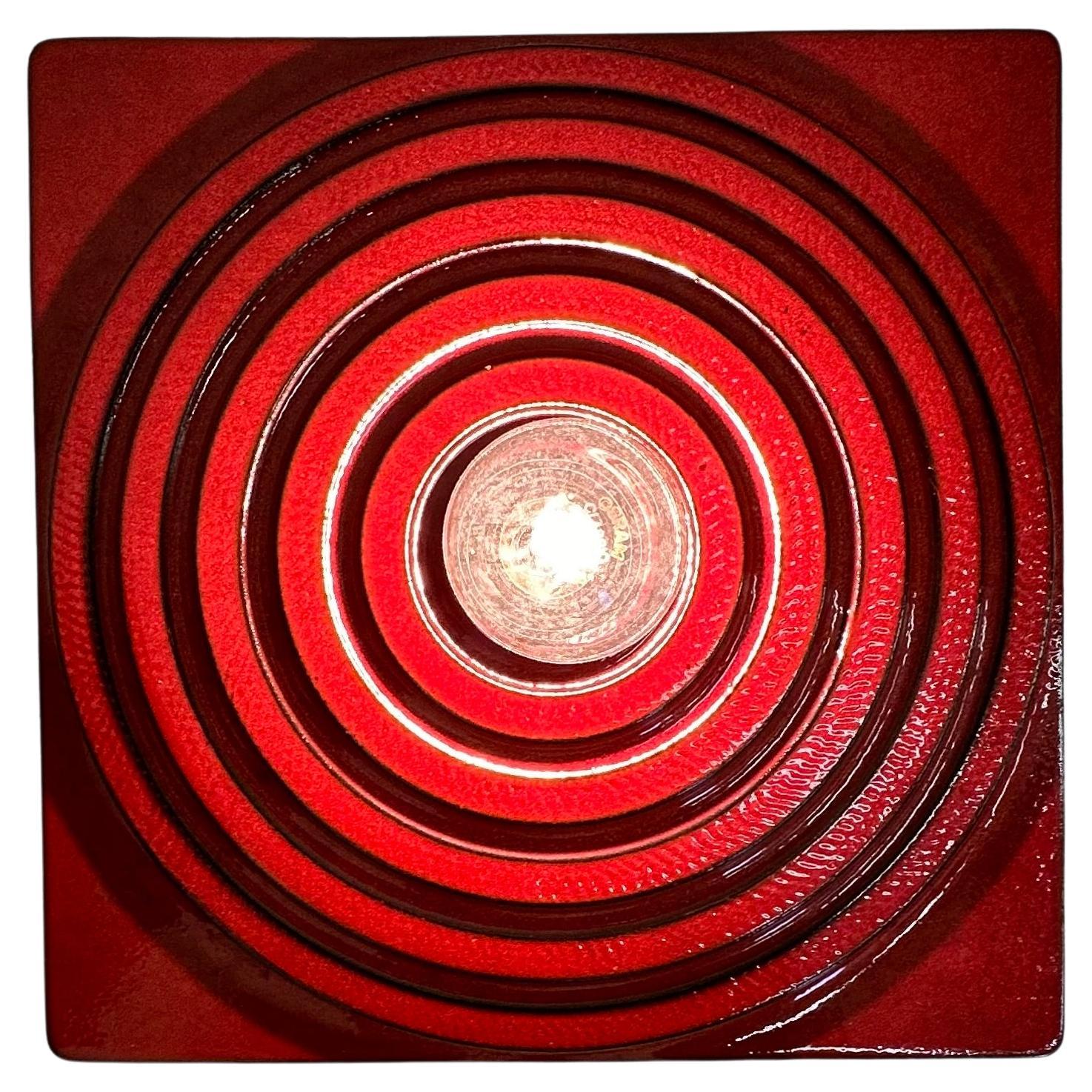 Ceramic ceiling  lamp , 1970's Germany