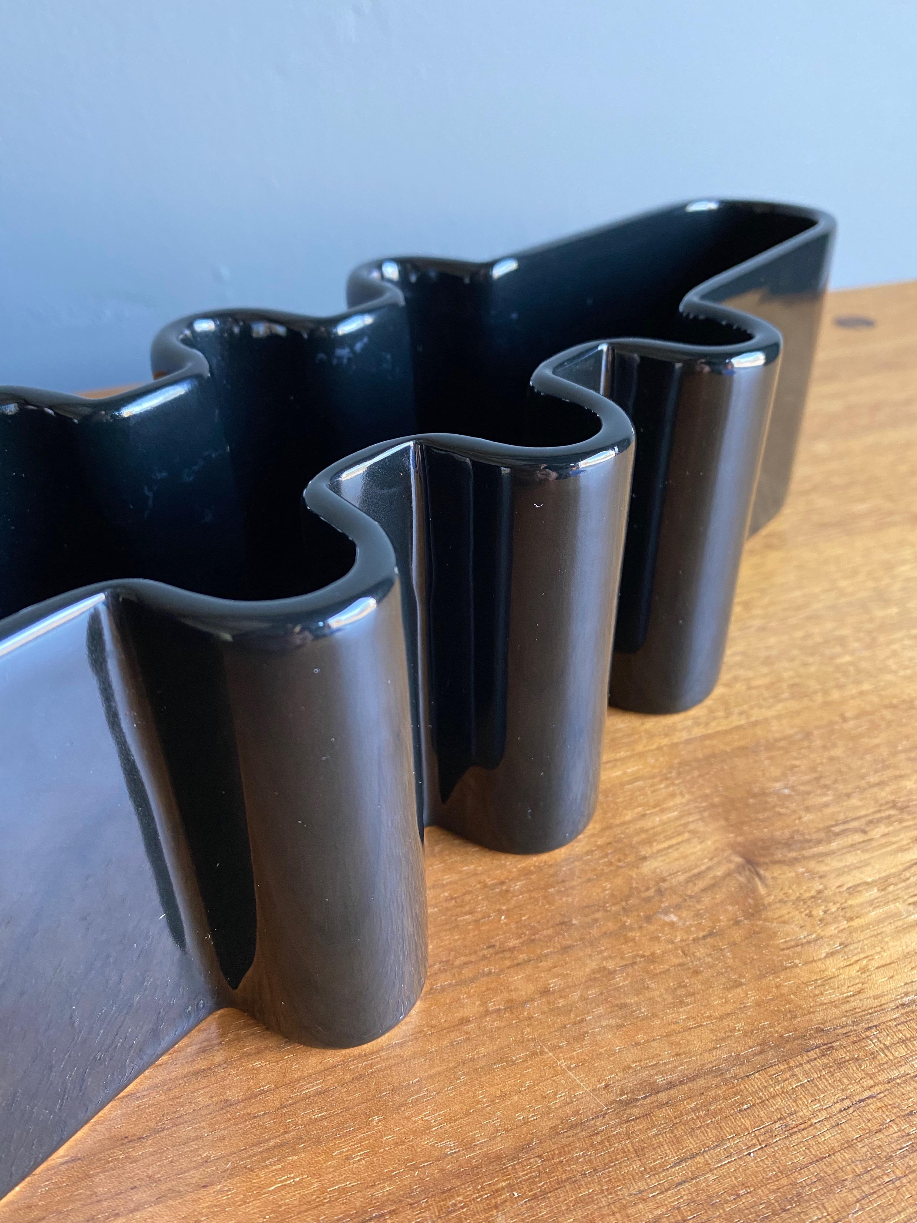 Mid-Century moderno Centrotavola in ceramica di Angelo Spagnolo per Sicart in vendita