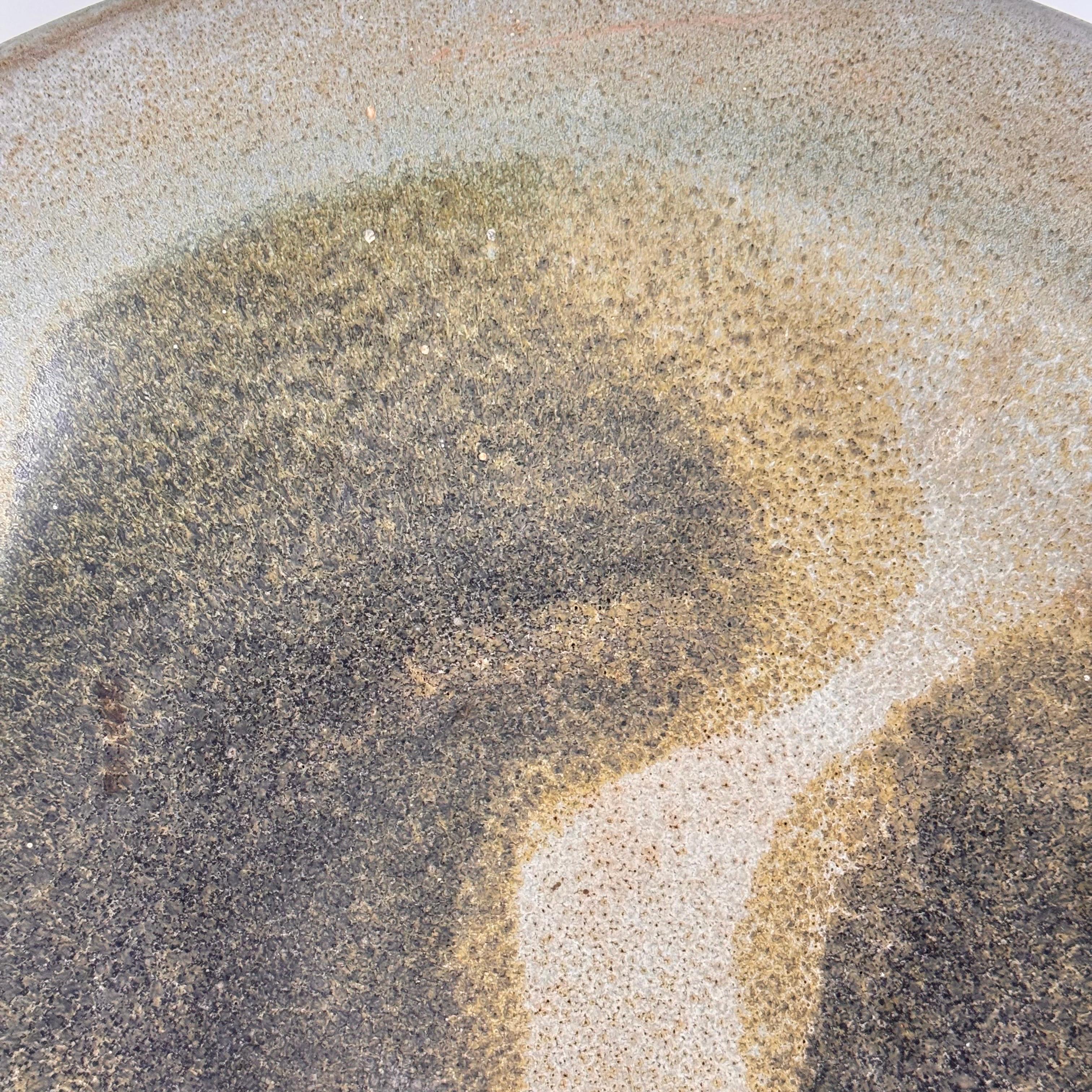 Centro de mesa de cerámica de Franco Bucci para Laboratorio Pesaro, años 70, Firmado en venta 1