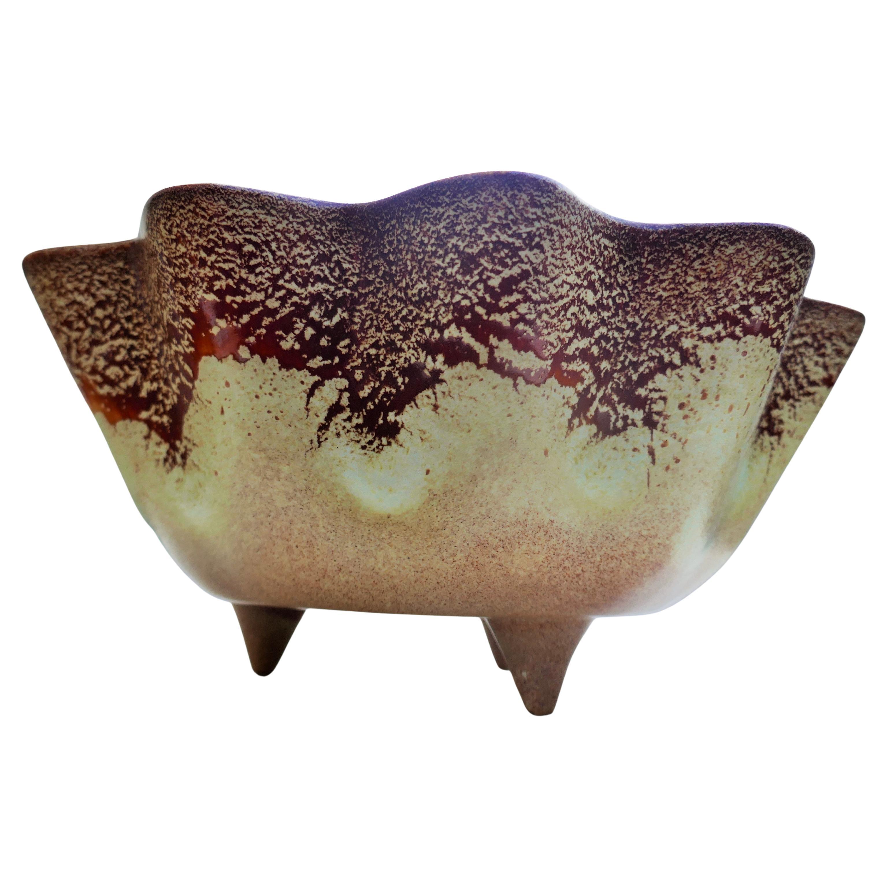 Italian Ceramic centerpiece by Roberto Rigon en vente