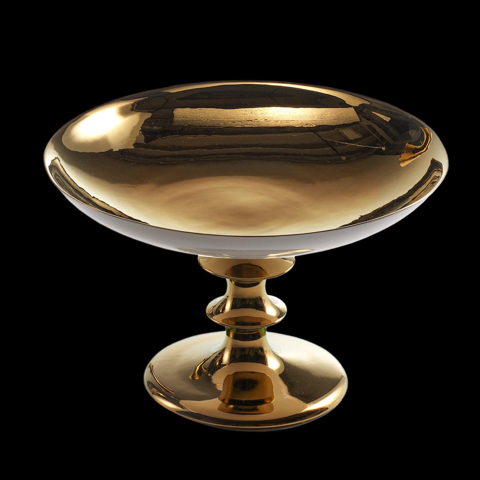Centre de table en céramiqueIRIS II en bronze fabriqué à la main par Gabriella B. en Italie Neuf - En vente à Treviso, IT