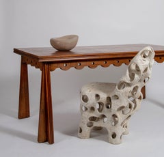 Ceramic Chair "Entrelacs" by Agnès Debizet, 2019