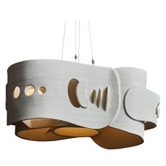 Ceramic Chandelier by Olivia Cognet