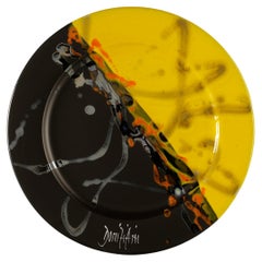 Plato Cargador de Cerámica, Hecho a Mano en Italia 2021, Elige el Diseño