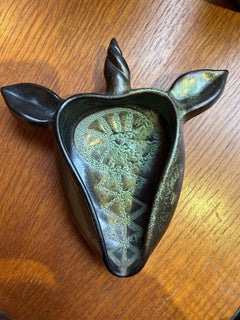 Tête de chevron en céramique par Roger Capron Circa 1960's