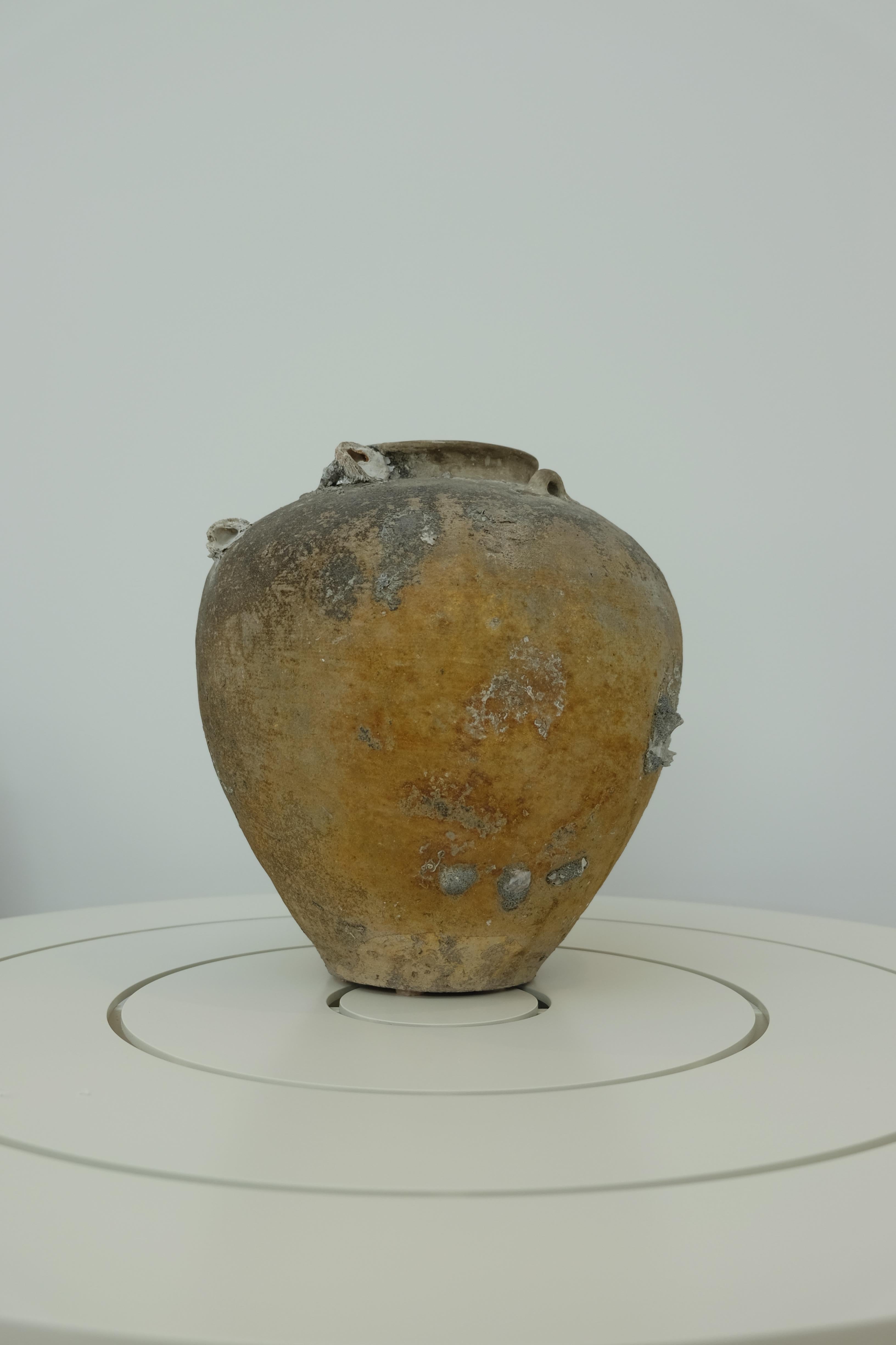 18th Century and Earlier Ceramic Chinese Export Tsung Shipwreck Pot