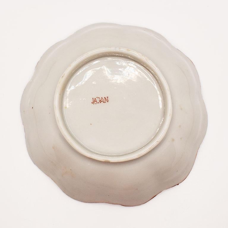 Keramik Chinoiserie Vide Poche Dekoratives Geschirr, 4er-Set im Angebot 1