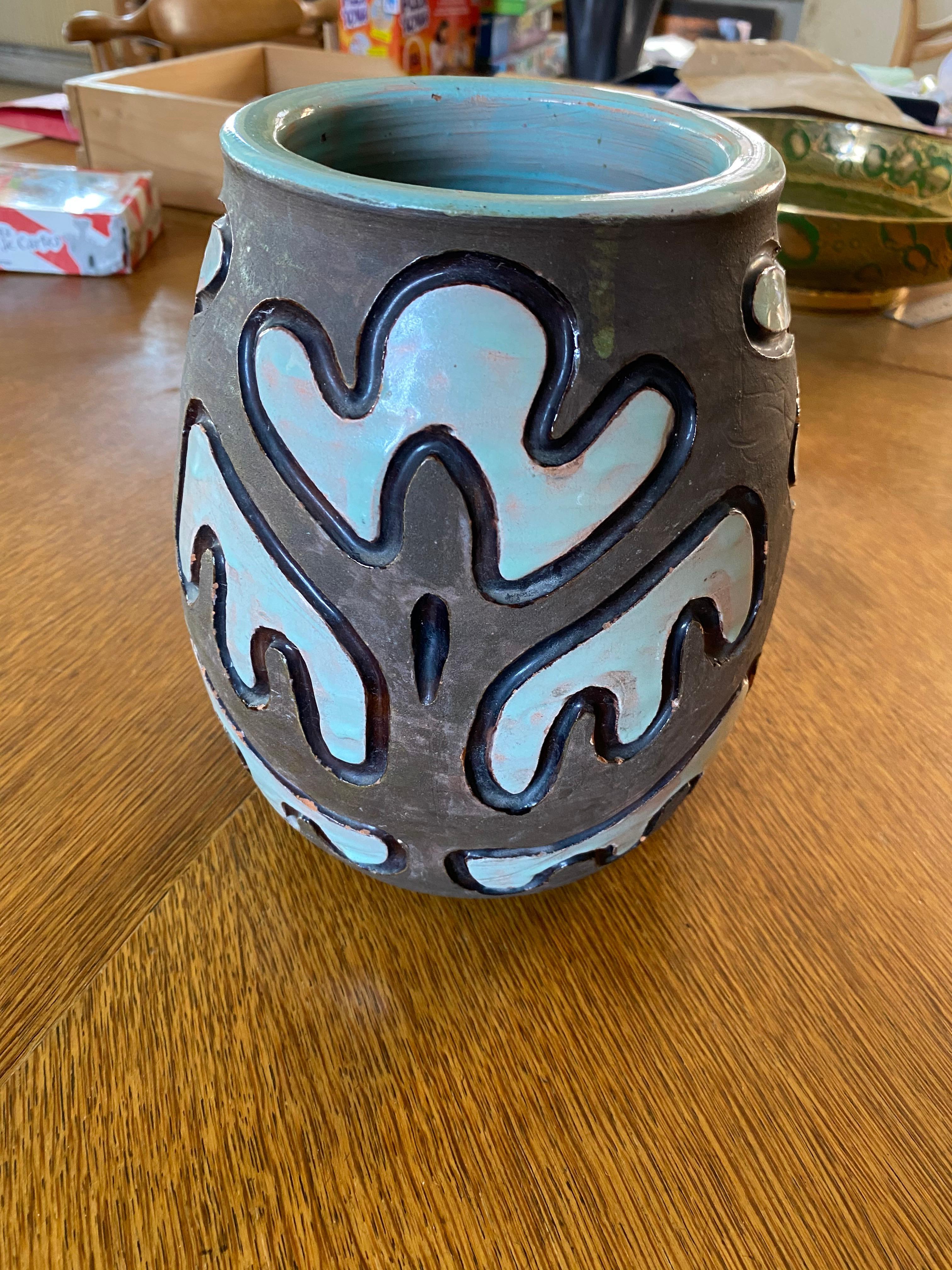 Francese Ceramica del 1950 circa, firmata e situata a Lille in vendita