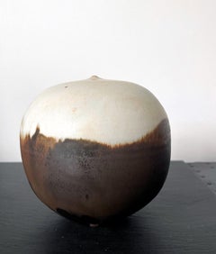 Ceramic Closed Form Sculpture by Toshiko Takaezu